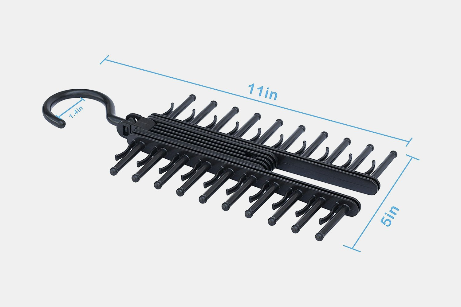 ClosetMate Tie Hangers (3-Pack)