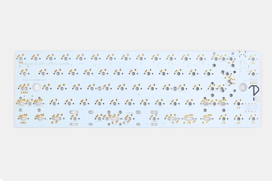 Clueboard 66% Custom Mechanical Keyboard Kit