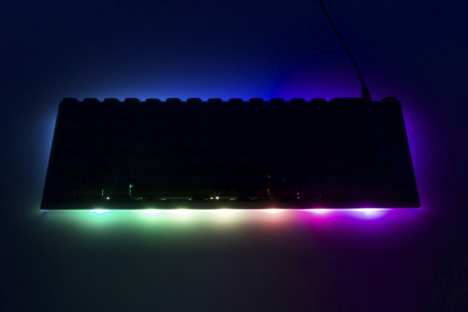 Clueboard Polycarb Translucent Keyboard Case Mechanical Keyboards