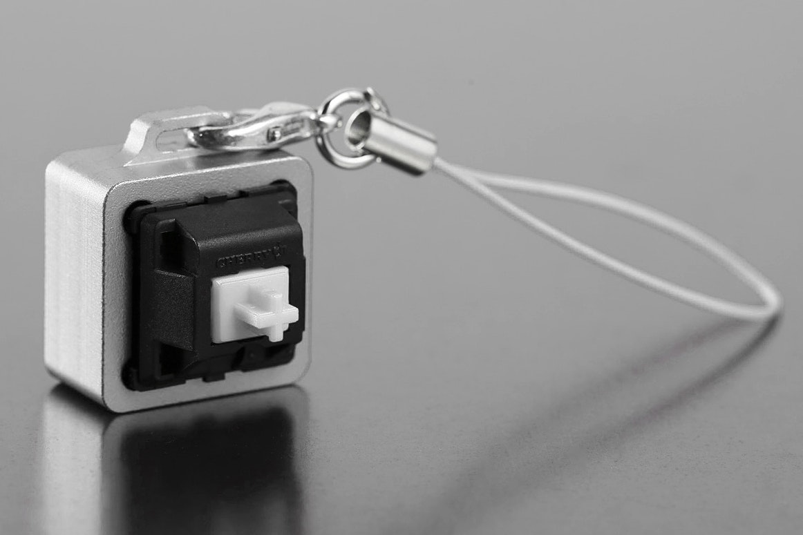 CNC Aluminum Cherry MX Keychain (2-Pack) | Mechanical Keyboards