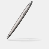 Ballpoint Pen - Brushed Silver/Polished Chrome