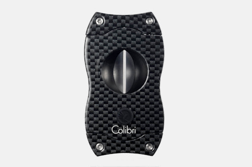 Colibri V-Cut Carbon Fiber Cigar Cutters