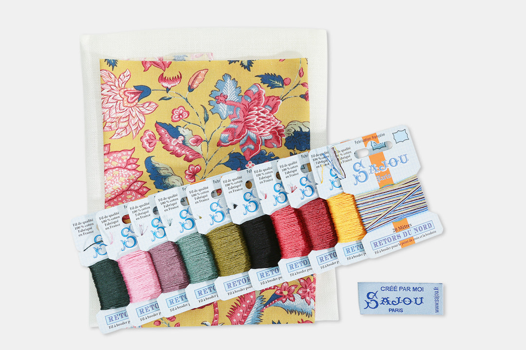 Complete Cross-Stitch Kit by Maison Sajou