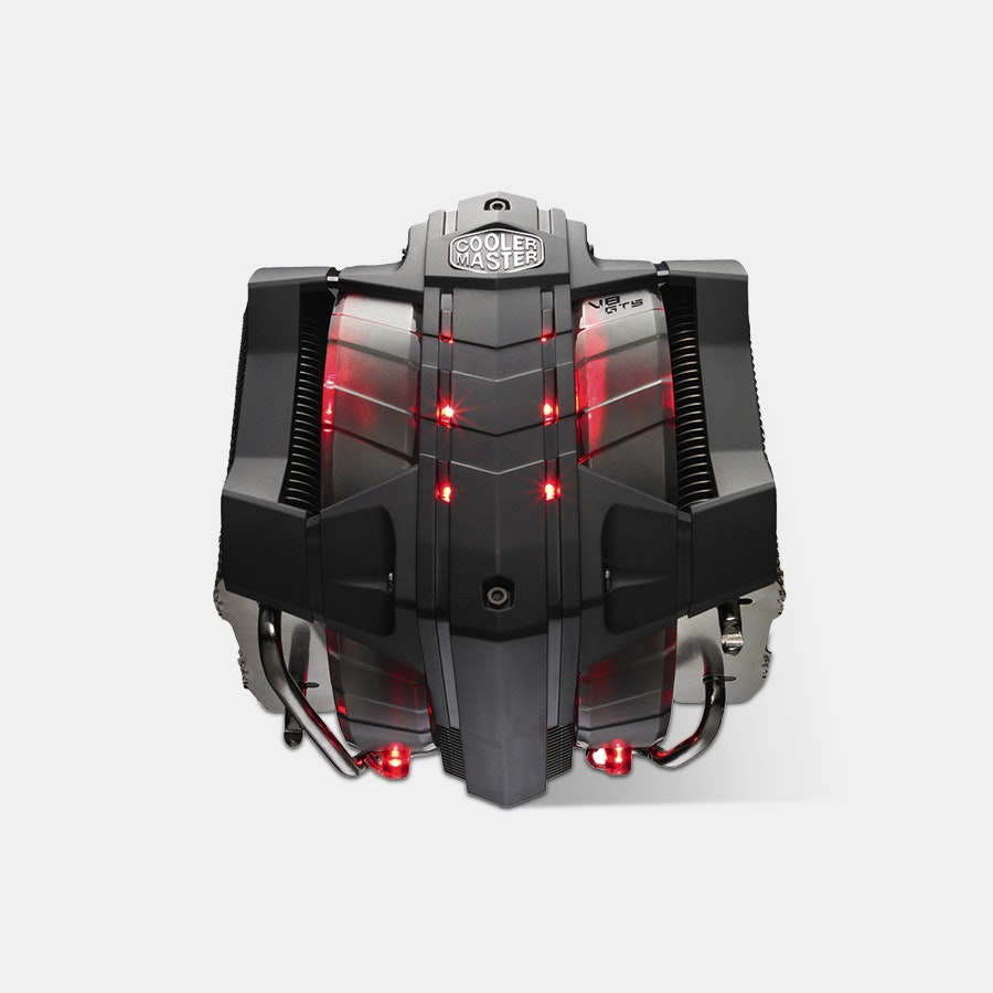 CoolerMaster V8 CPU Air Cooler Details | Computer Cases | Drop