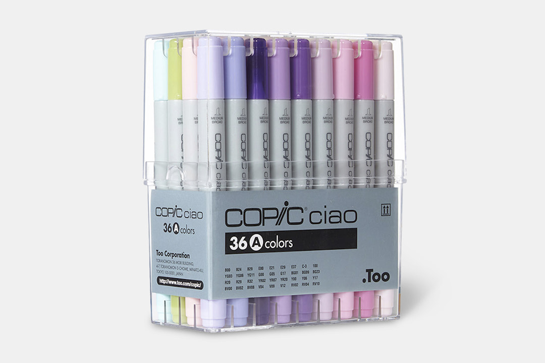COPIC Ciao Marker Set A (36 Colors)