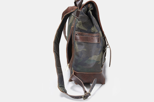 Coronado Leather Bison Redwood #530 Backpack