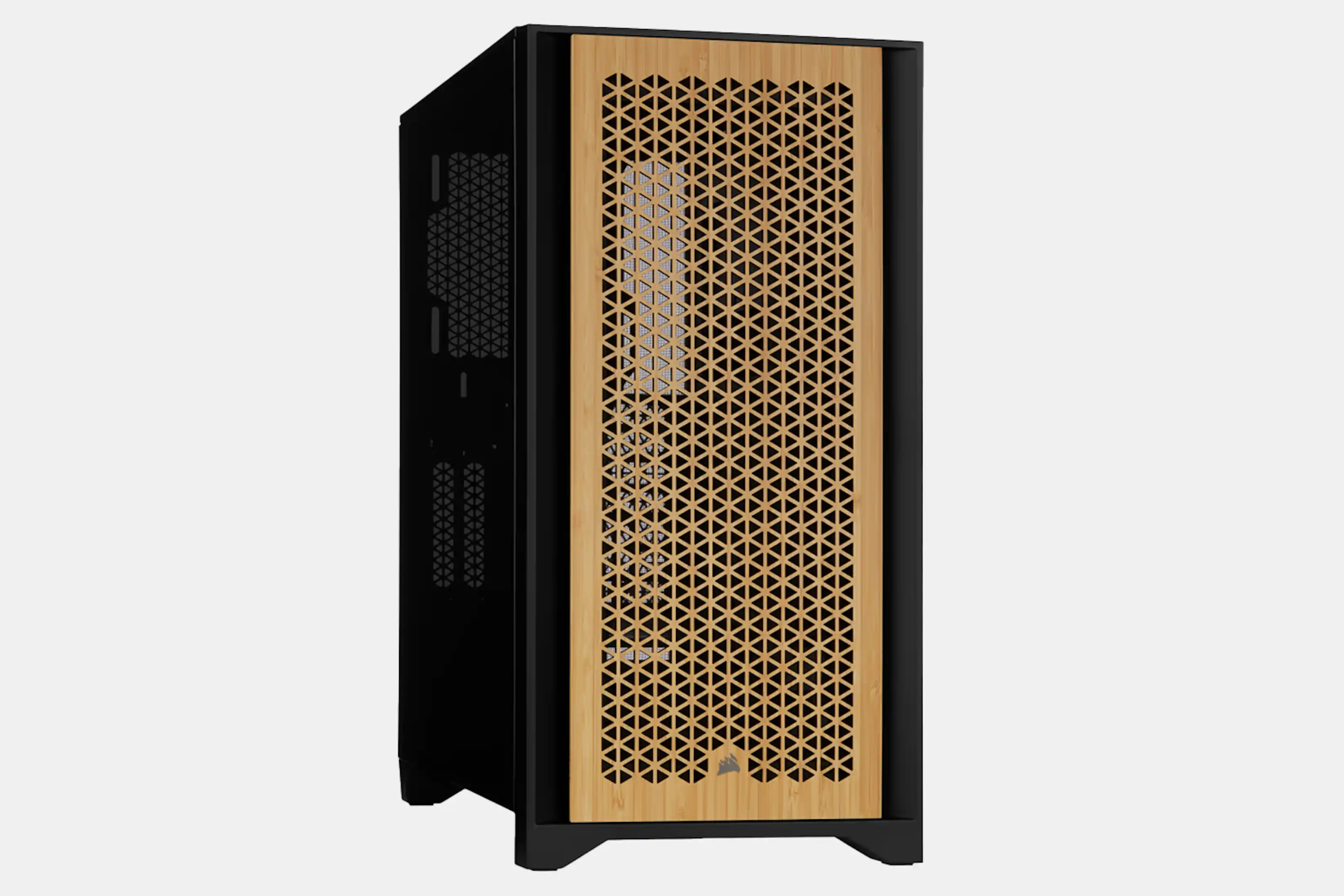 CORSAIR 4000D Series Wooden PC Case Front Panel | Battlestations ...
