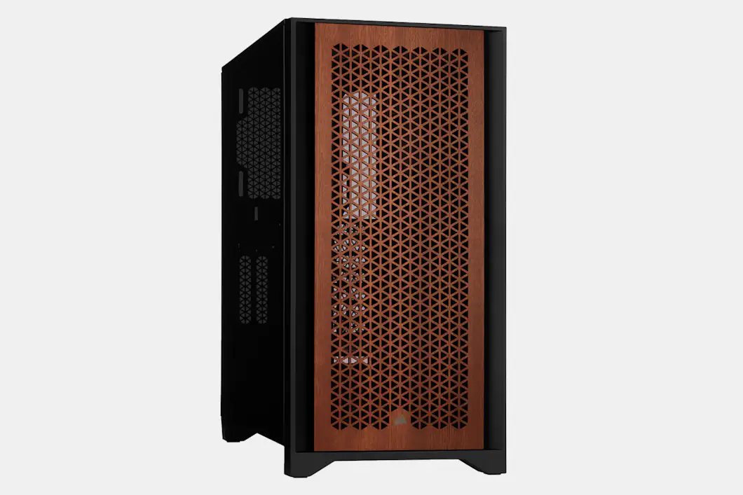CORSAIR 4000D Series Wooden PC Case Front Panel | Battlestations ...