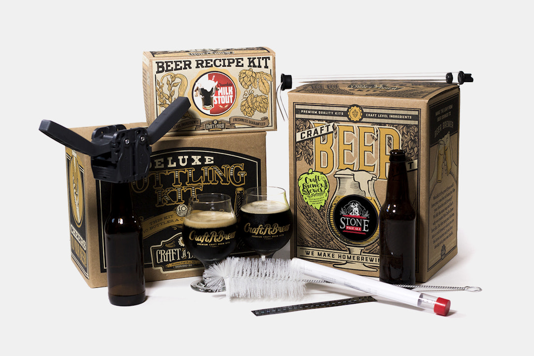 Craft A Brew Craft-Beer-Obsessed Gift Package