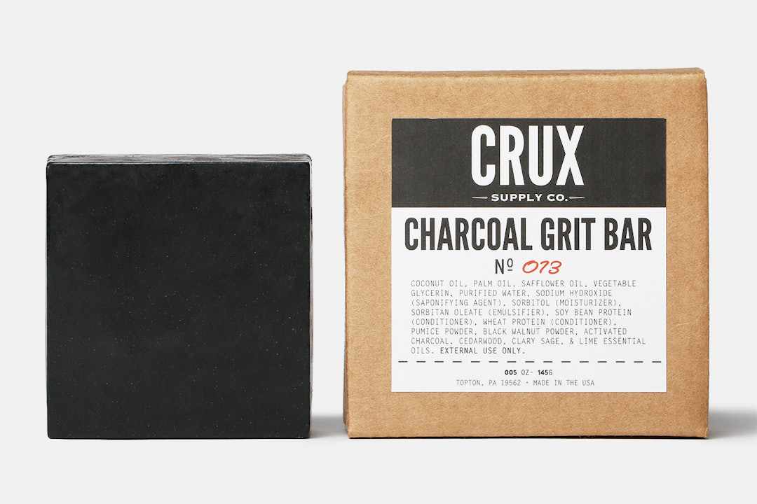 Crux Supply Co. Charcoal Grit Bar (2-Pack)