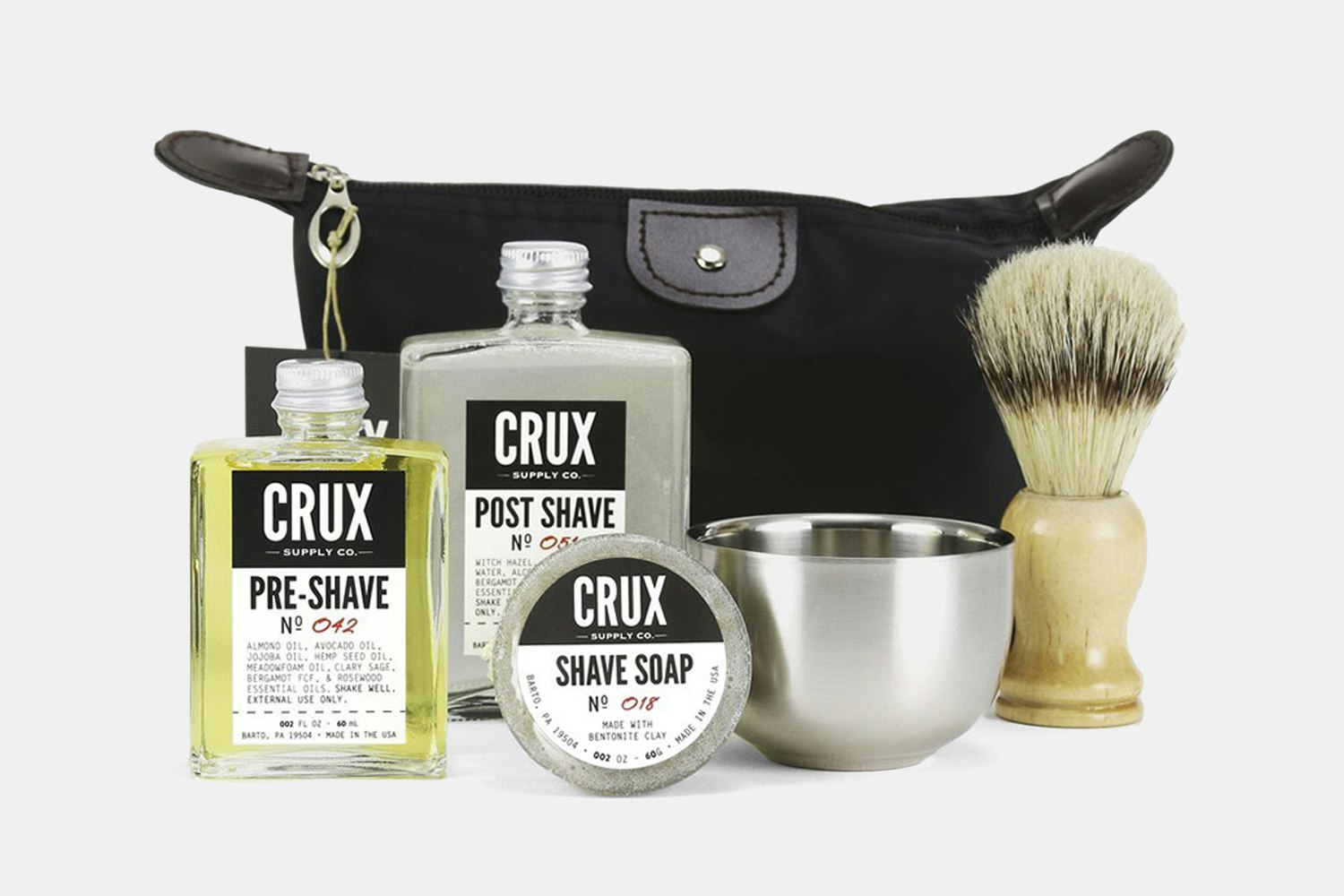 Crux Supply Co Deluxe Shaving Kit Price Reviews Drop