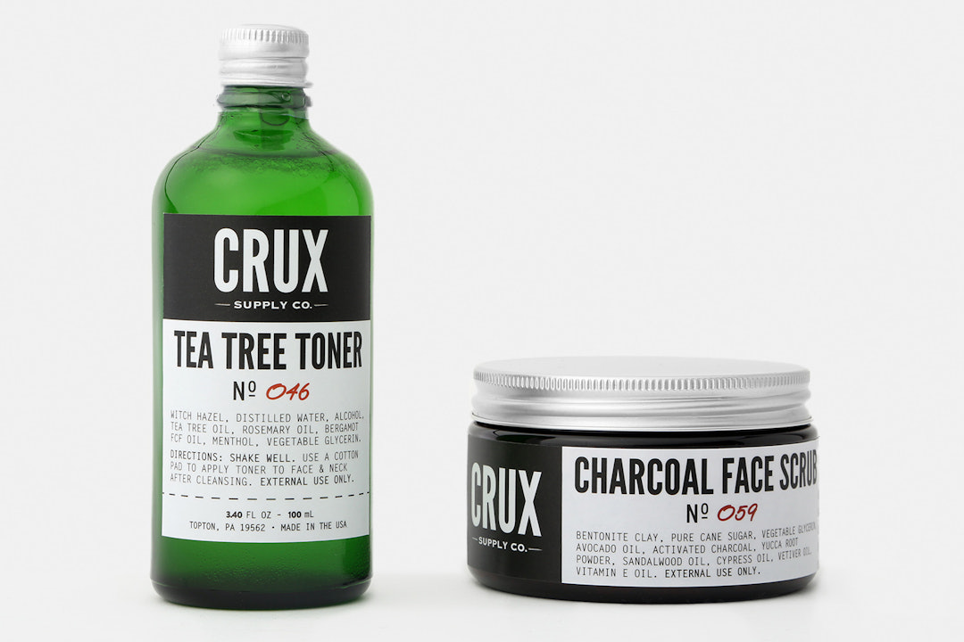 Crux Supply Co. Scrub & Toner Bundle