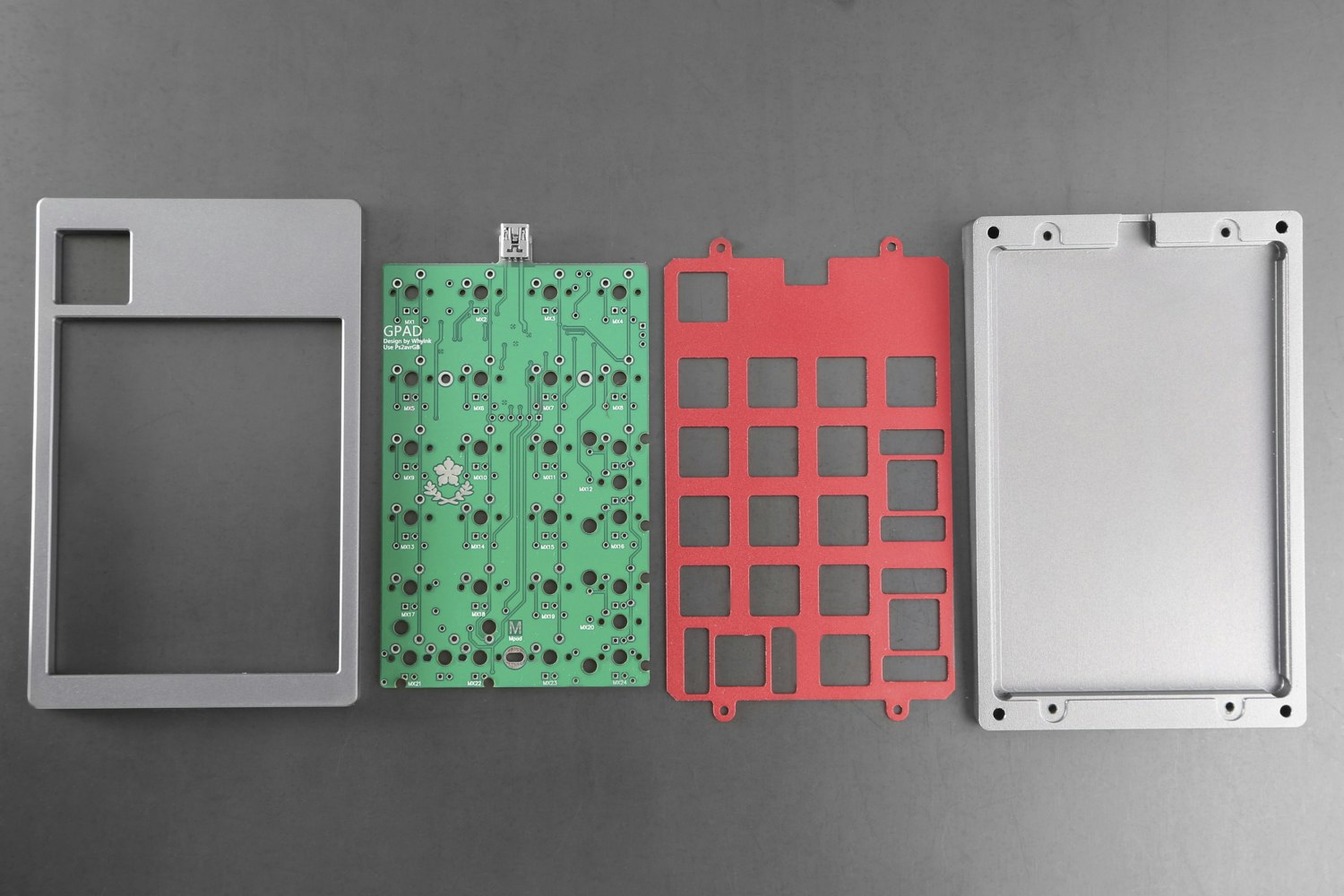 Revo Design Custom CNC Aluminum Keypad