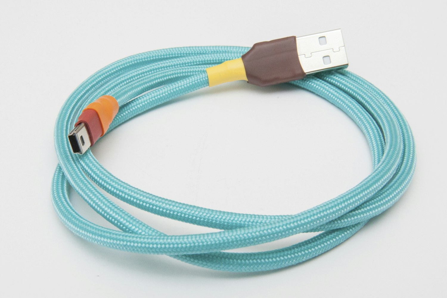 1976 Custom Sleeved USB Cable Mechanical Keyboards Keyboard Cables Keyboard Cable Drop
