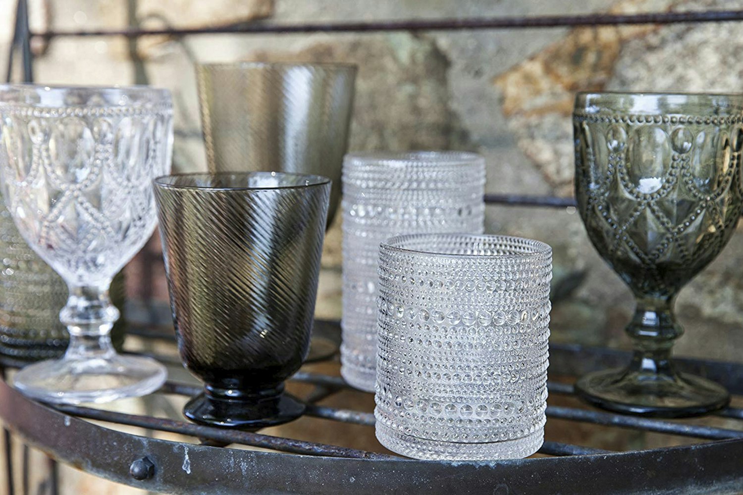 D&V by Fortessa Jupiter Glasses (Set of 6) Glassware Drop