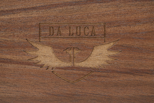 Da Luca Wood & Leather Valet Tray