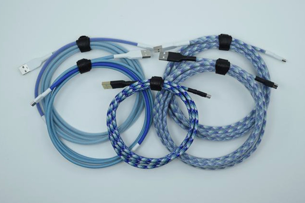Dasher & Dancer Custom-Sleeved USB Cable