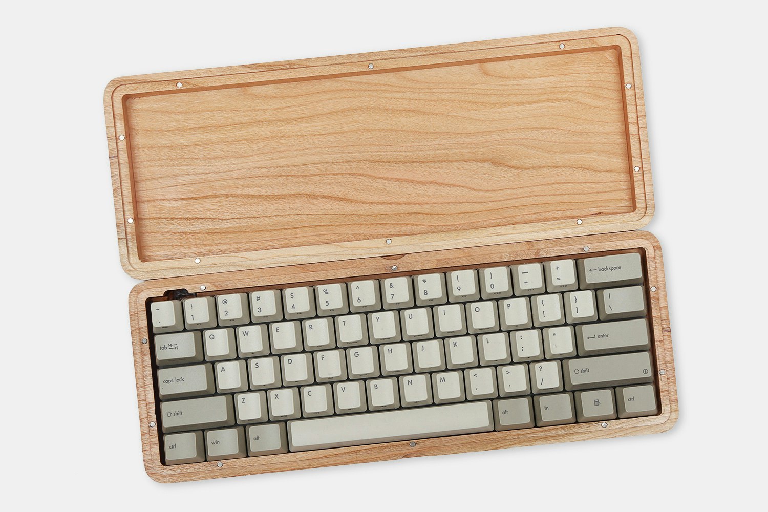 Datamancer 60% Hardwood Magnetic Keyboard Case