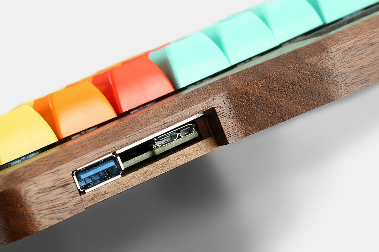 Datamancer Infinity Ergodox Hardwood Case