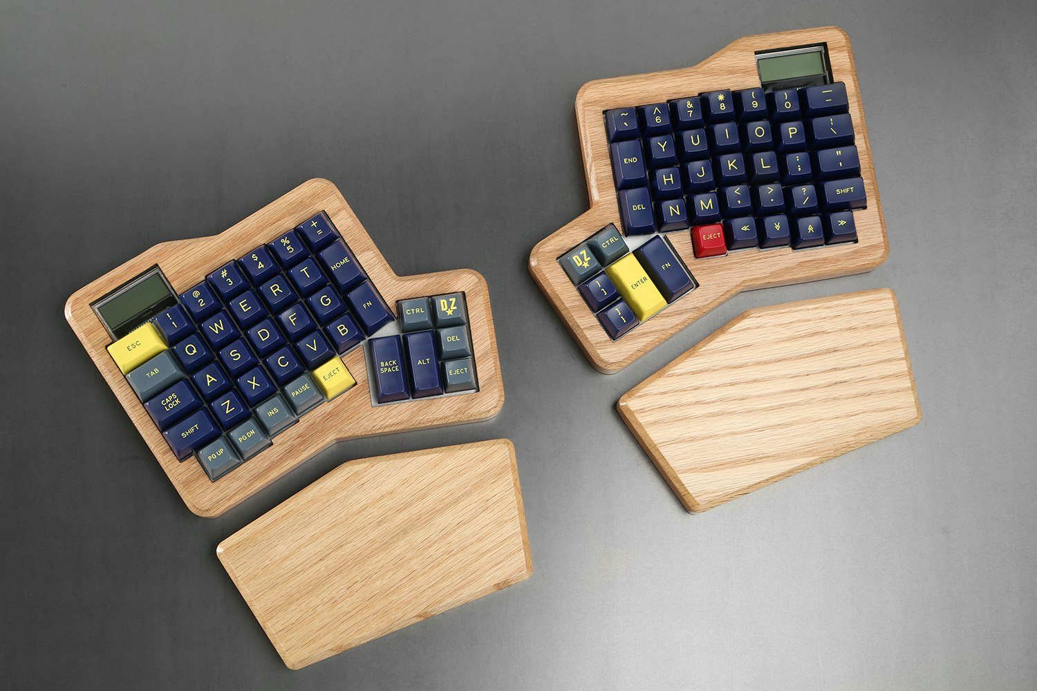 Datamancer Infinity Ergodox Hardwood Wrist Rest Mechanical Keyboards