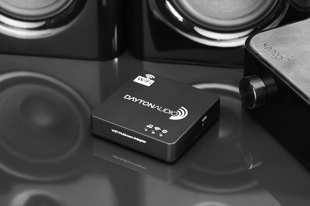 Dayton Audio Wi-Fi Multi-Room Audio Adapter