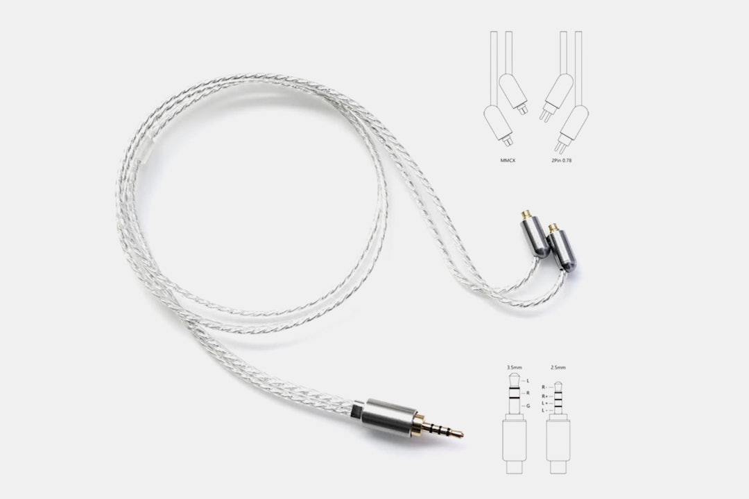 ddHiFi BC50B IEM Cable