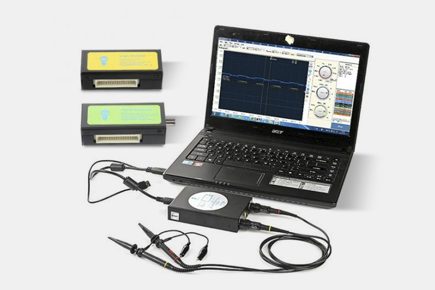 DDS140 PCBased Oscilloscope, Analyzer, Signal Gen Tools Drop