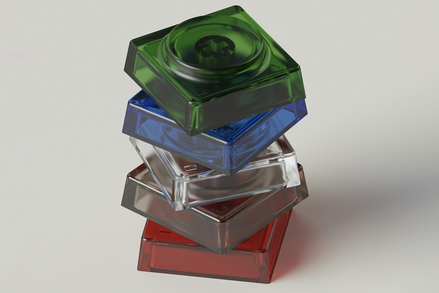 Deadline Studio Doys PC Blank Keycap Set