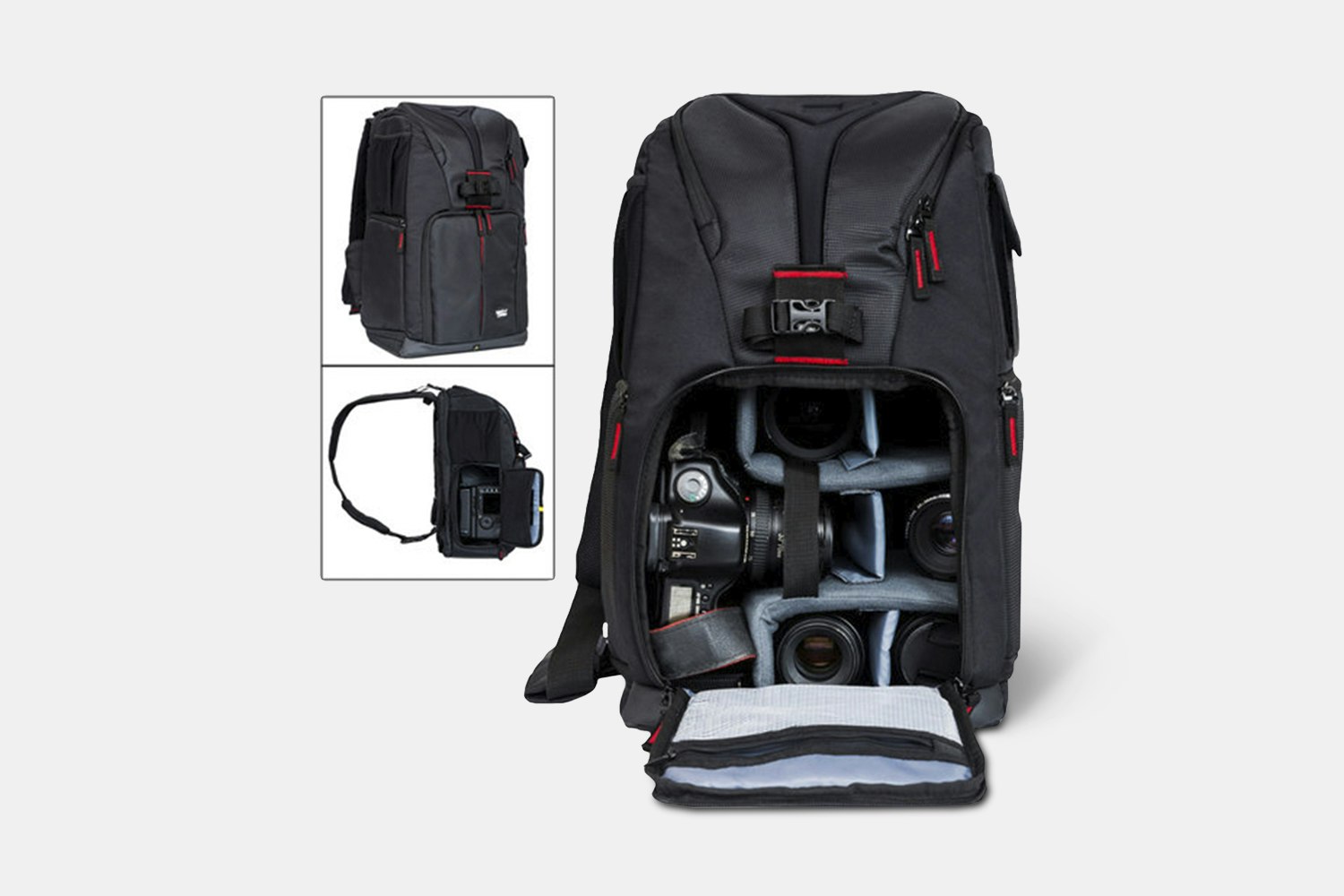 deco gear camera sling backpack