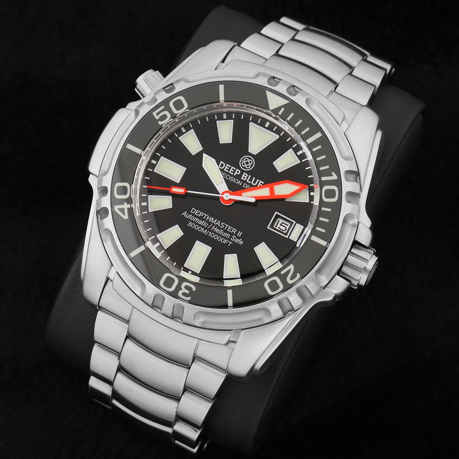 Deep Blue Depthmaster 3000M Automatic Watch Watches Dive