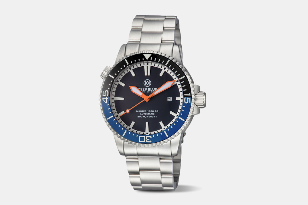 Deep Blue Master 1000 2.5 Automatic Watch