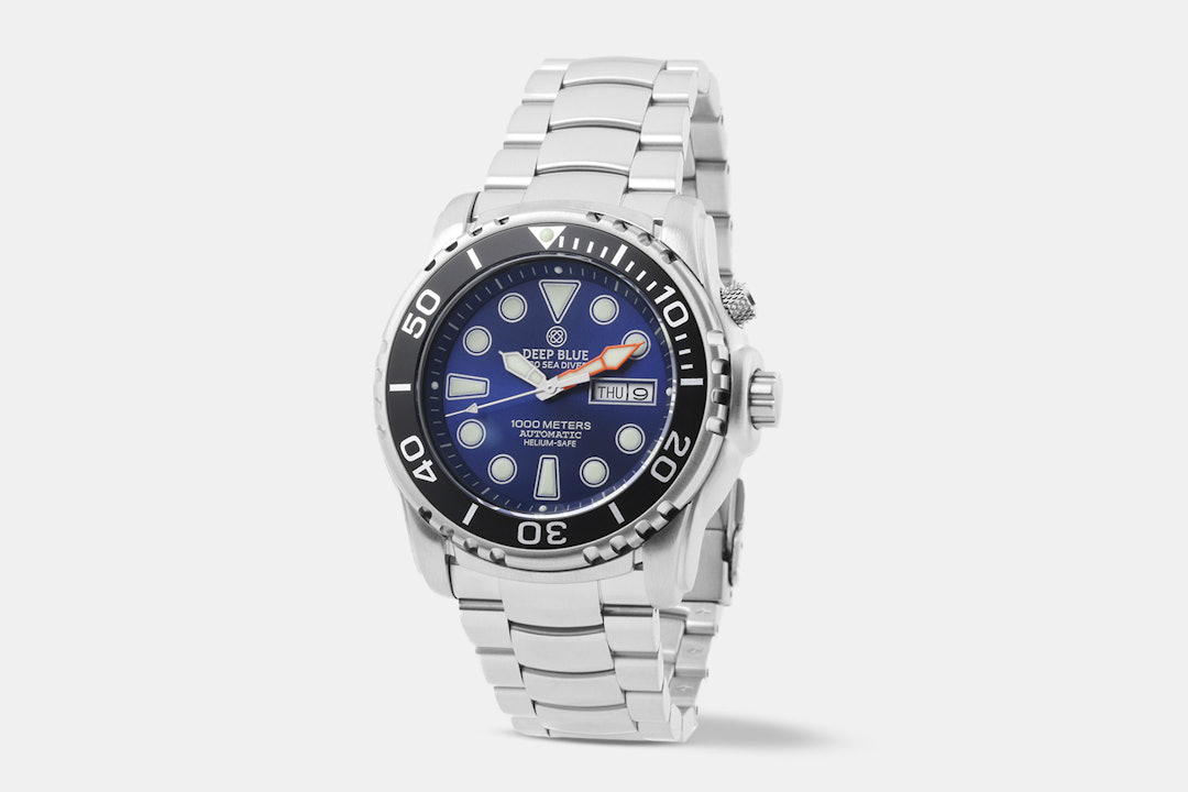 Deep Blue Pro Sea Diver 1000M Automatic Watch
