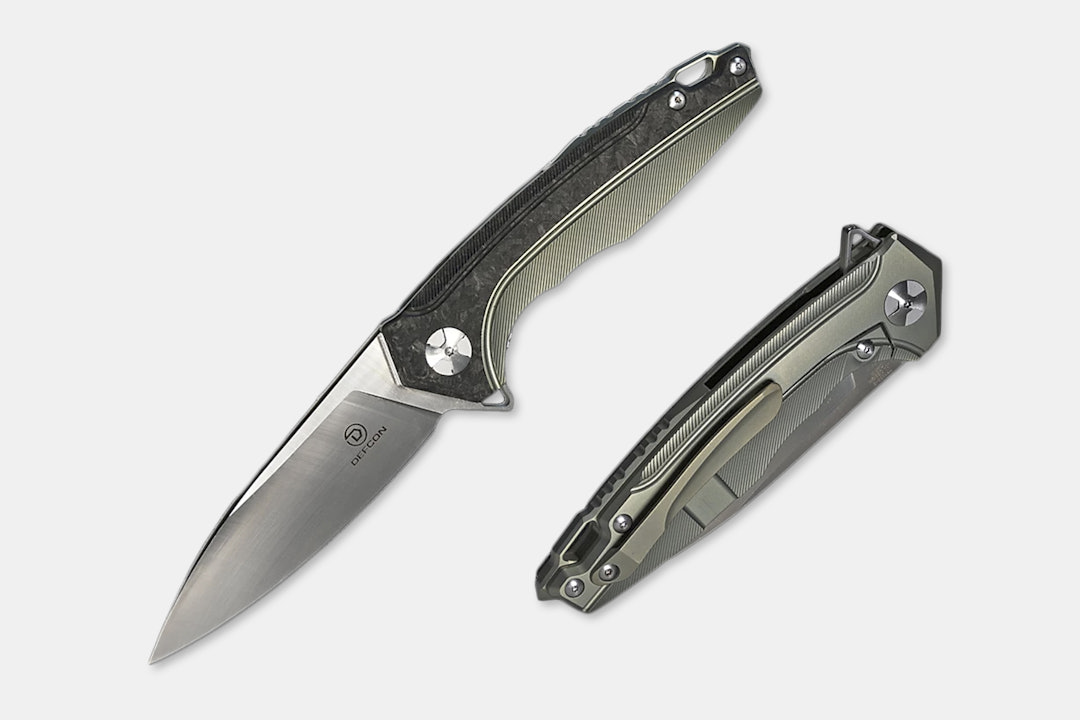 Defcon Kabuto S35VN Titanium Frame Lock Knife