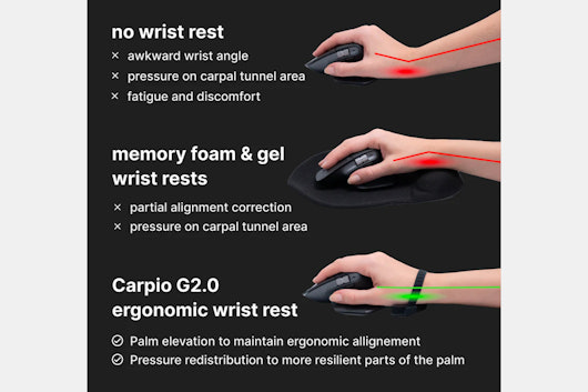 DeltaHub Carpio G2.0 Gaming Wrist Rest