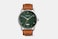 Viaggio Automatic Green W/ Brown Leather - D06-01-01