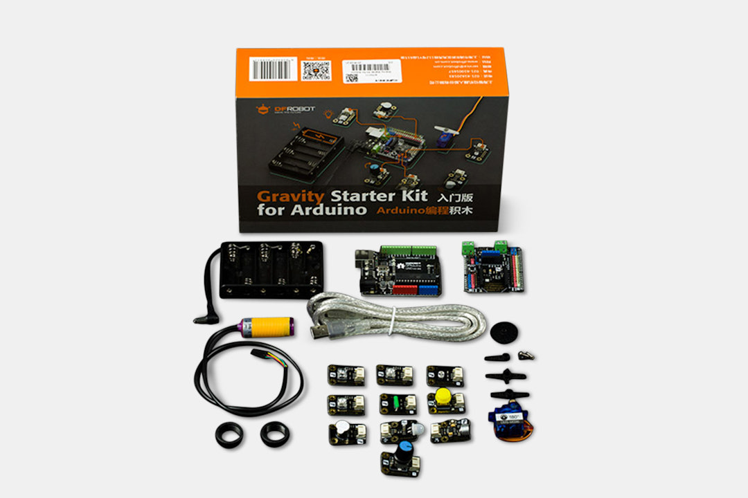 DFRobot Gravity: Starter Kit for Arduino | Dev Kits | Drop