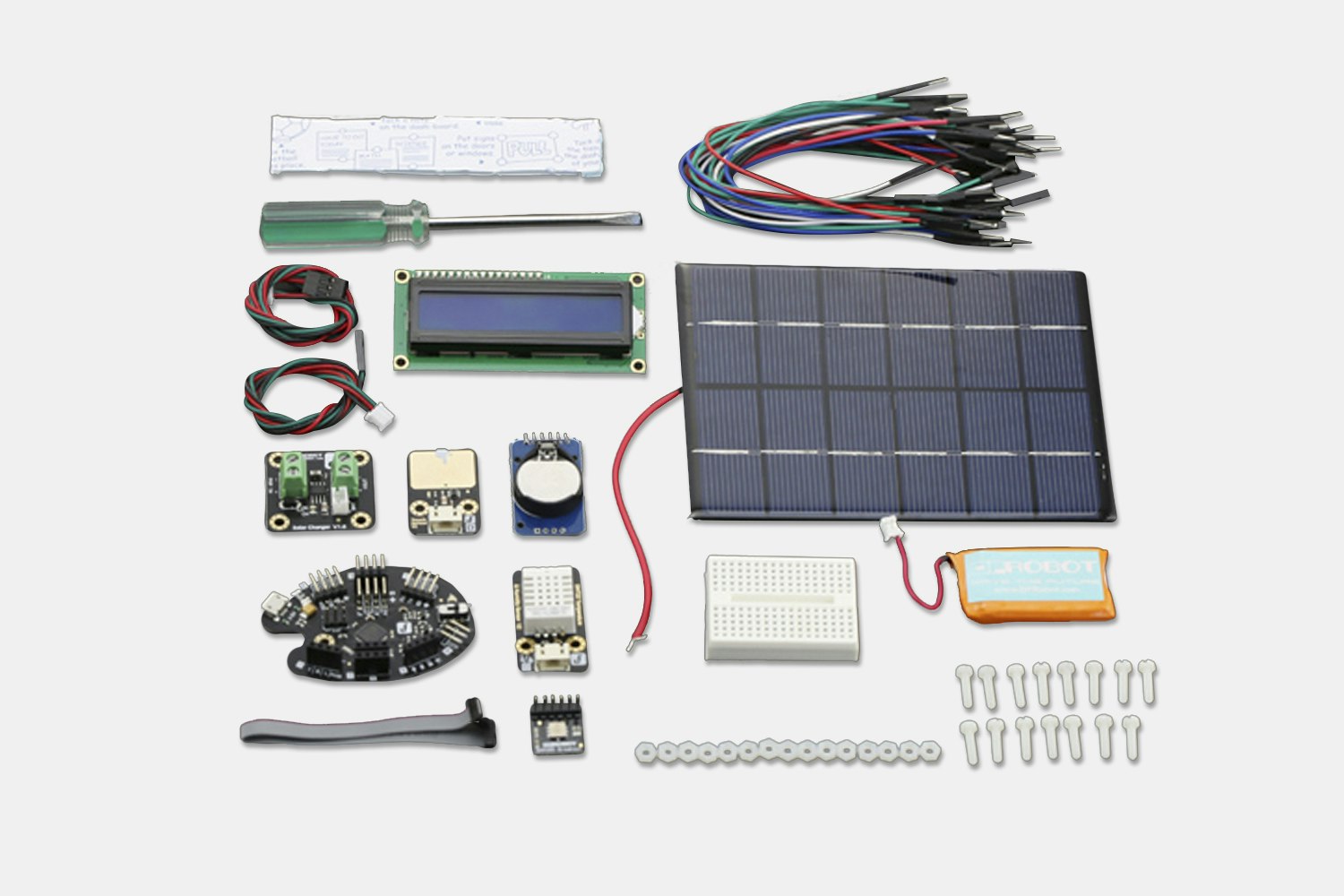 DFRobot Weather Station Kit With Solar Panel Dev Kits Drop