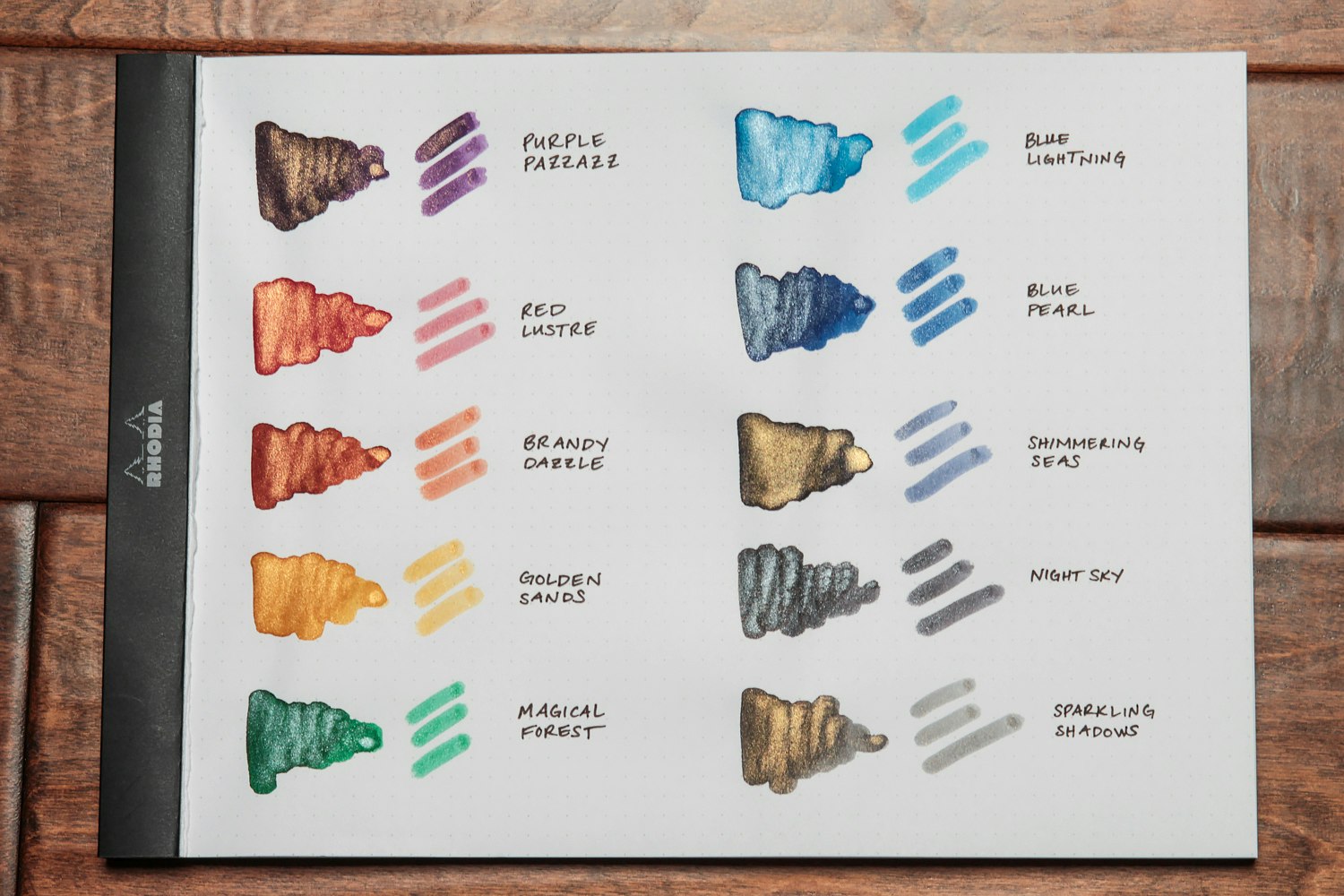 Diamine Shimmering Ink (3-Pack)
