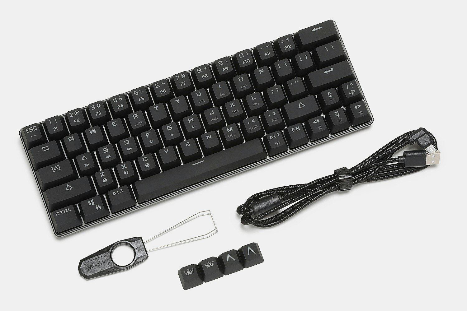 DIERYA Dual Mode 60% Gaming RGB Mechanical Keyboard