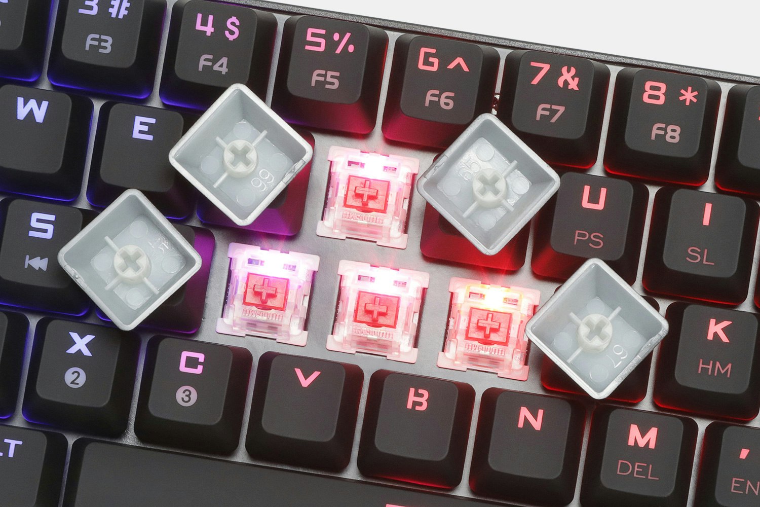 DIERYA Dual Mode 60% Gaming RGB Mechanical Keyboard