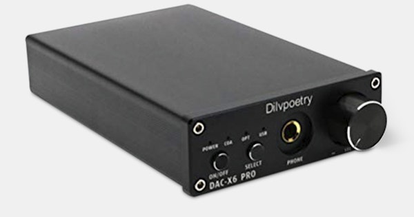 Dilvpoetry DAC-X6 Pro DAC/Amp | Audiophile | DACs | Amp Combo DACs 