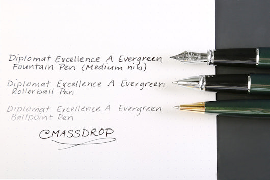 Diplomat Excellence A Evergreen Fountain Pen