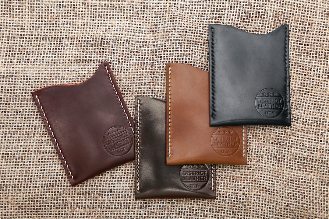 District Leather Shell Cordovan Card Case