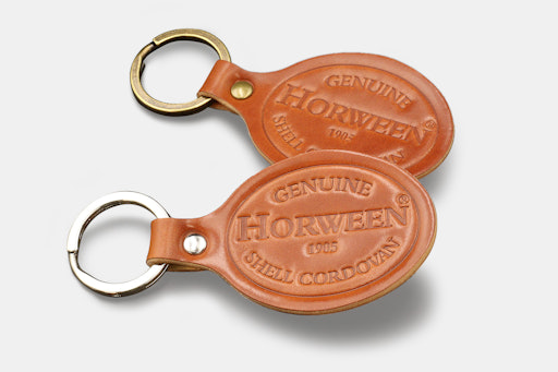 District Leather Horween Shell Cordovan Key Fob