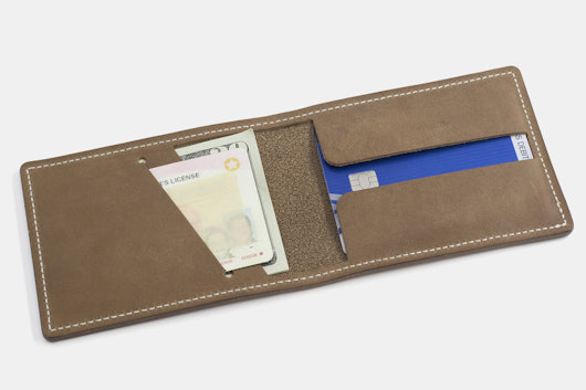 District Leather Metro Thin Bifold Wallet