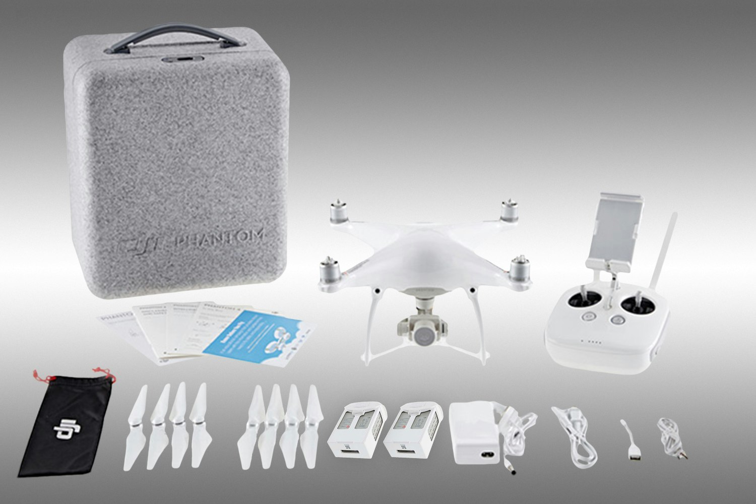 DJI Phantom 4 w/two Intelligent Flight Batteries Price & Reviews
