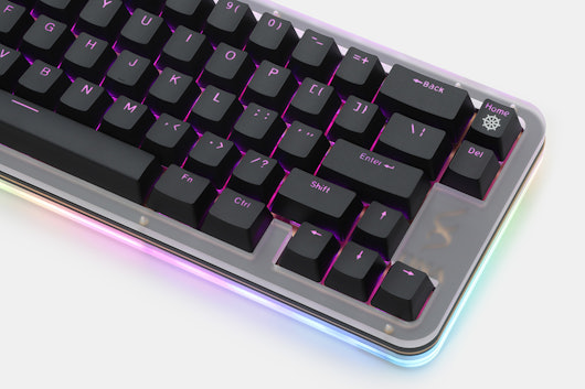 DNA65 RGB Stacked Acrylic Mechanical Keyboard