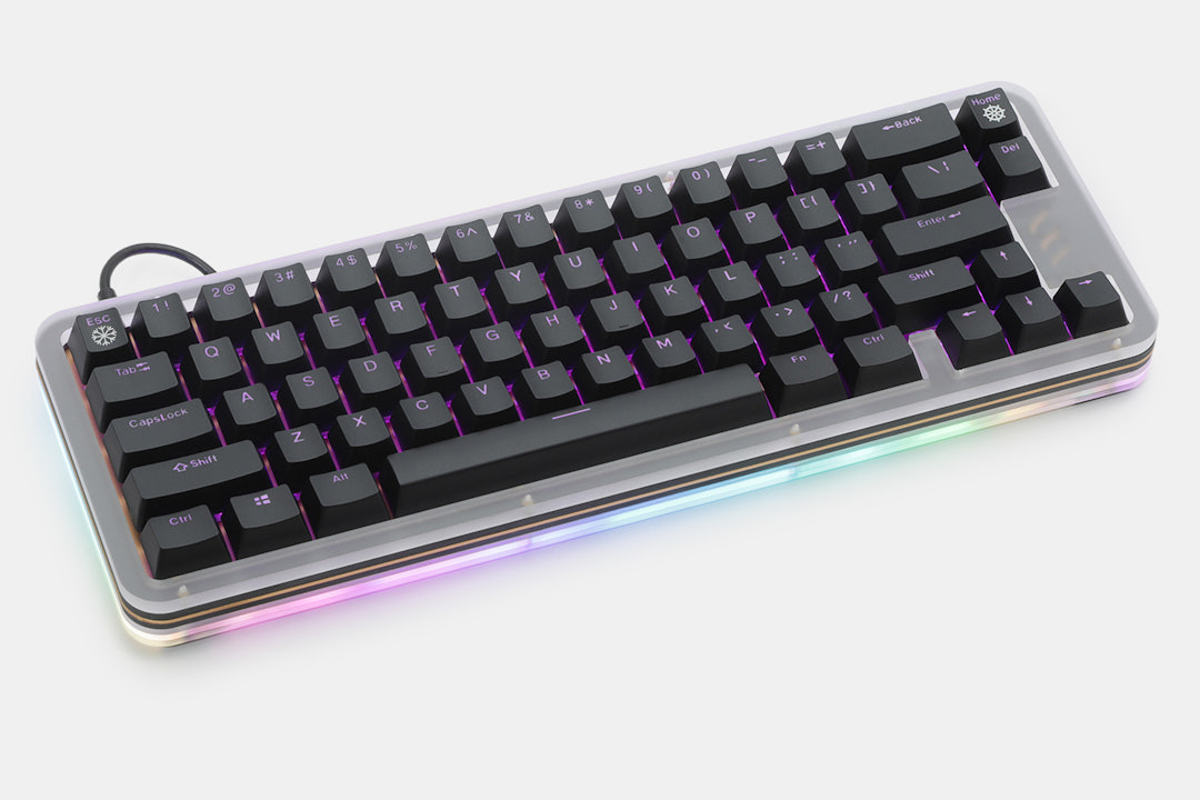 DNA65 RGB Stacked Acrylic Mechanical Keyboard