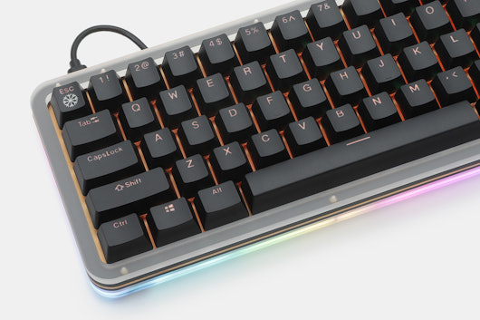 DNA65 RGB Stacked Acrylic Mechanical Keyboard