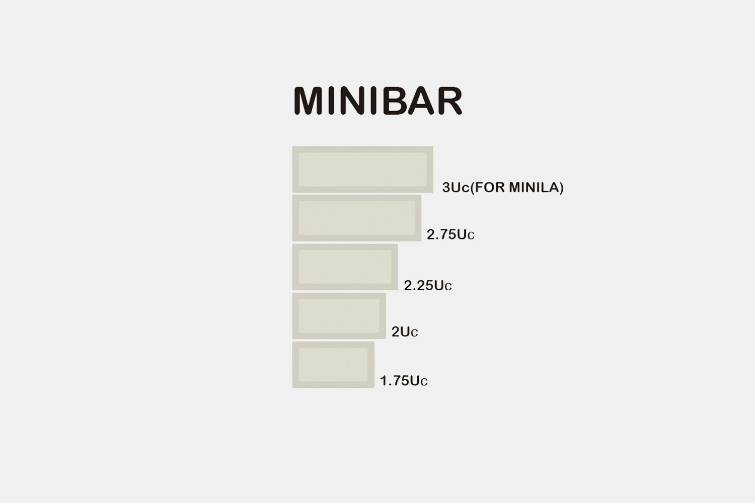 Minibars Spacebar - $8